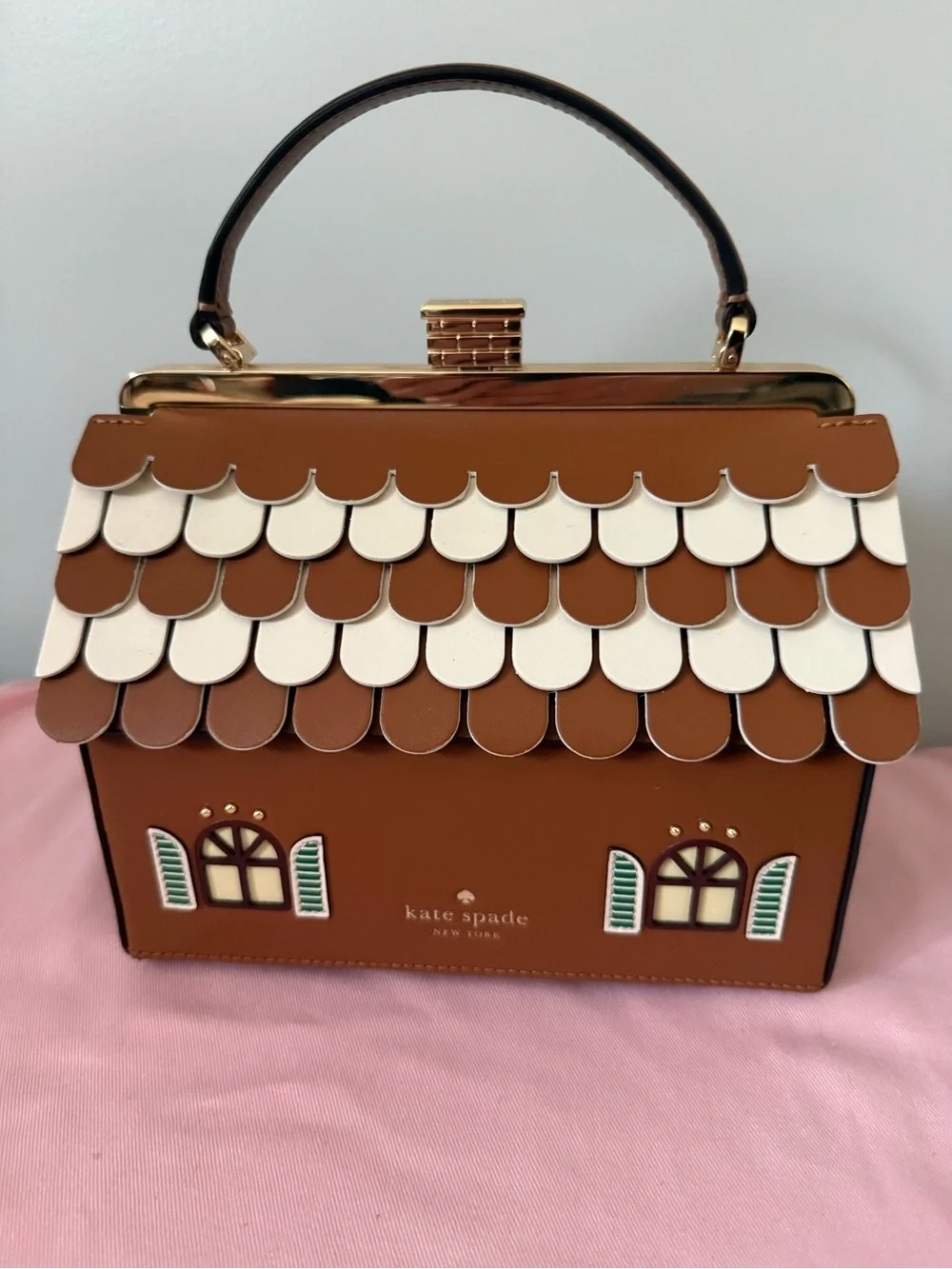Kate Spade Gingerbread House Crossbody
